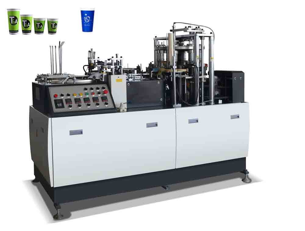 2.65-85 Pcs/Min Paper Cup Making Machine PE Coated Paper Making Machine 40ml