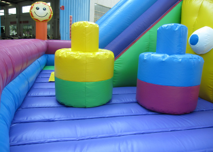 Factory OEM/ODM Inflatable Fun City Funny Inflatable Bouncy House With Slide Castle