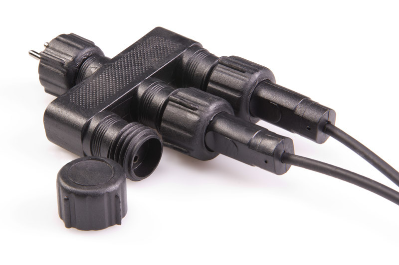 KooSion outdoor lighting connectors 1 to 3 waterproof