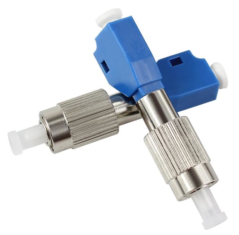 FC LC adapter fiber optic, FC male to LC female Hybrid optic fiber adapter,Hybrid Bulkhead connector adapter