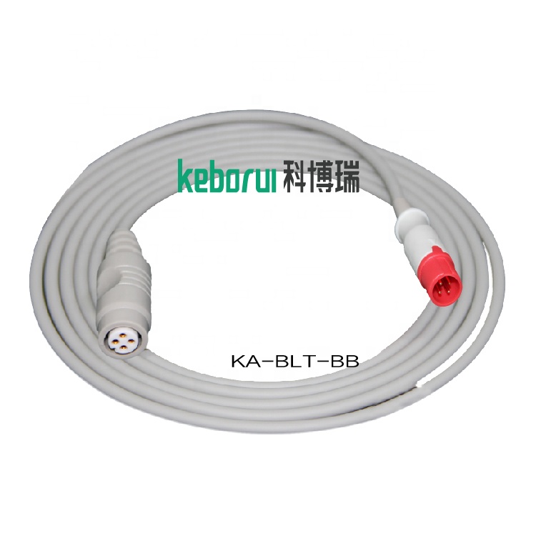Biolight 4 Pin Blood Pressure Monitor IBP Medical Cable 3.2 Meter