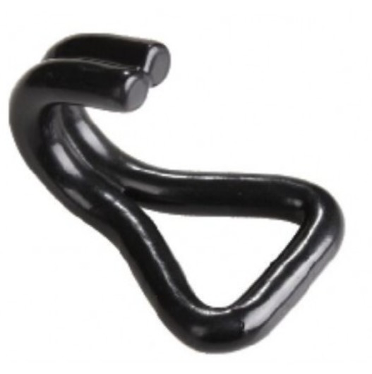 2200lb 1 Tonne 1 Inch Double J Hook Straps Stainless Steel