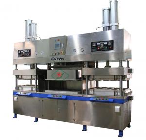 China Semi Automatic Tableware Making Machine Pulp Meal Box Making Machine 6-8 Ton / Day on sale