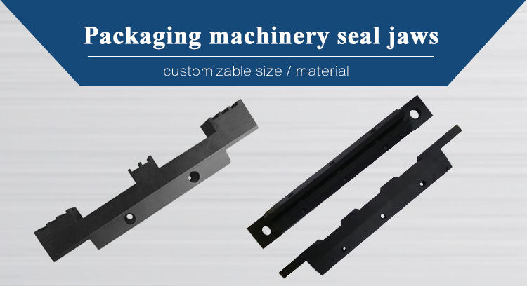 Durable Packaging Machine Sealing Jaws High Precise Processing 5 Years Warranty