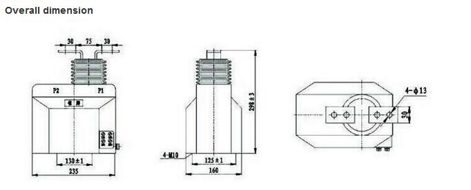 LQJ-10 10KV 11KV 12KV ac electric CT current transformer for power distribution board