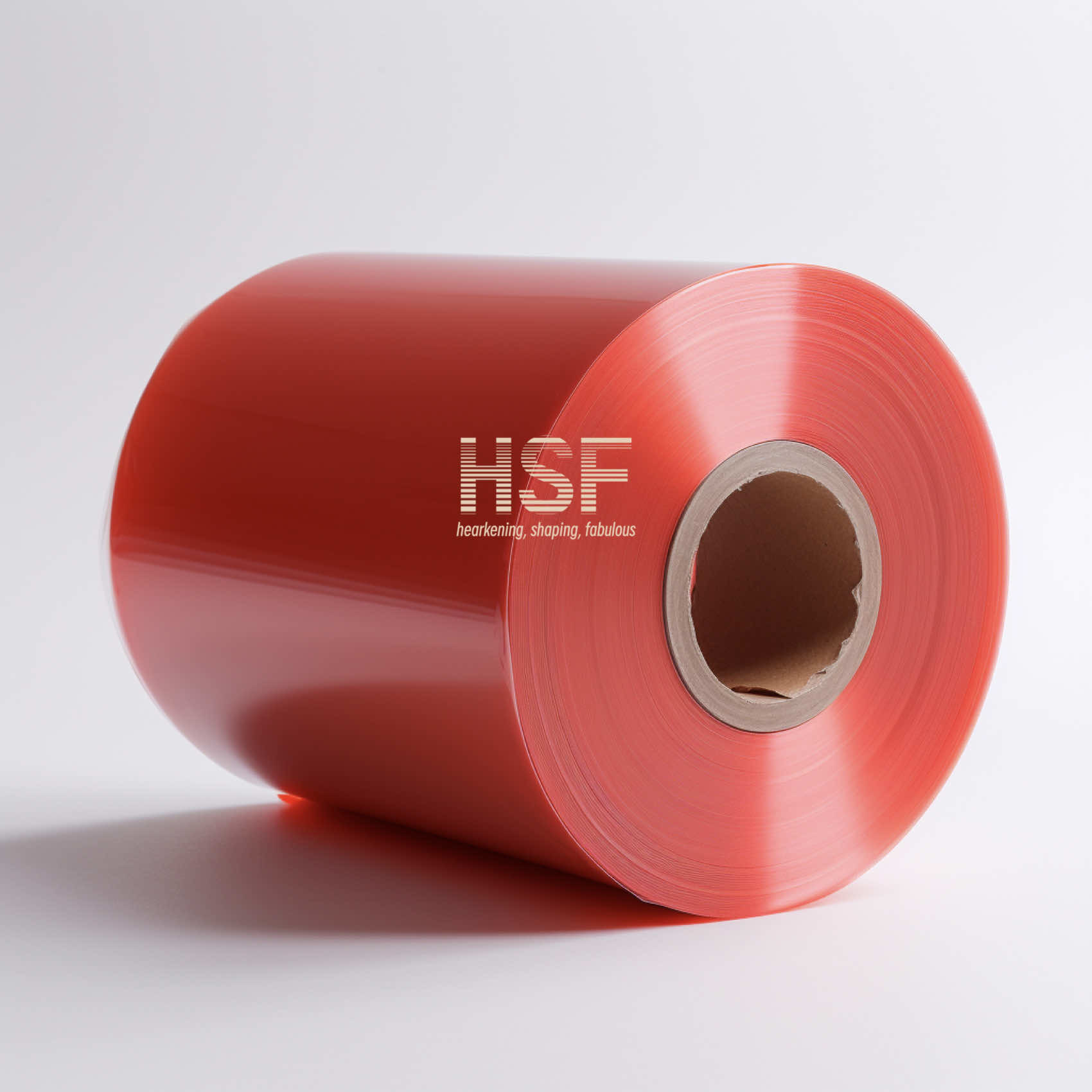 30 Micron Red Oriented Polyethylene Film Used For Creating Labels