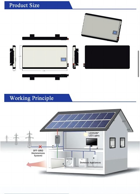 High Power PowerWall Mounted LFP CATL 5KWHH/10KWH With LED Indicator For Residential Battery Storage Systems