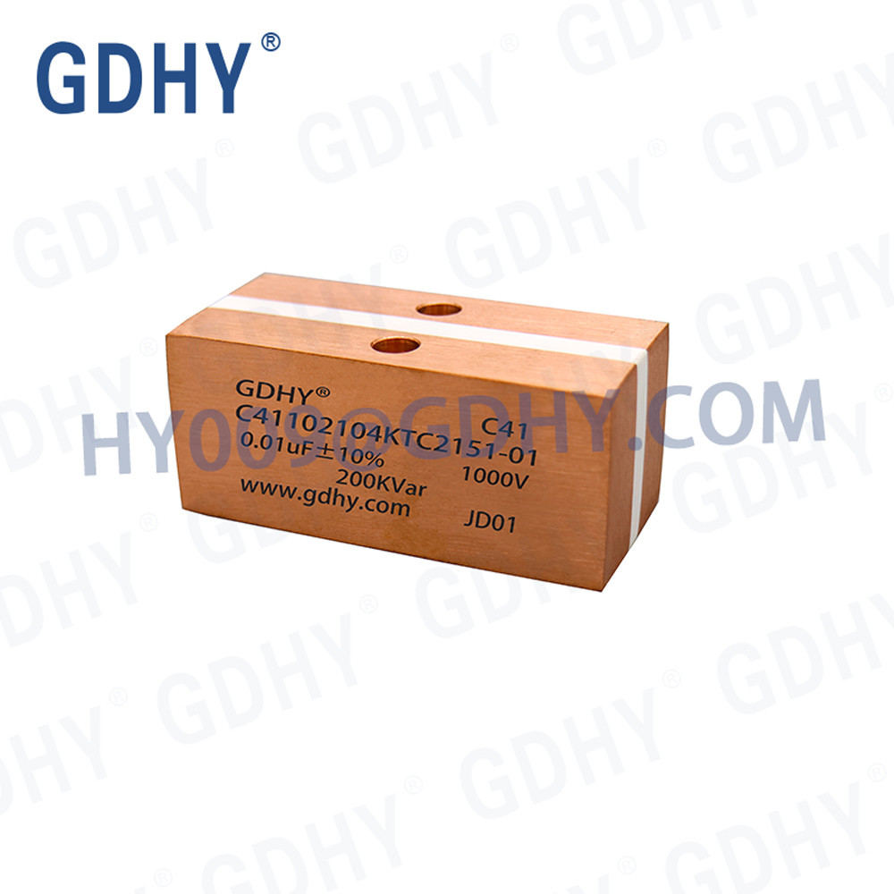 Water Conduction Cooled Resonant Film Capacitor C41 0.01uF High Frequency Power