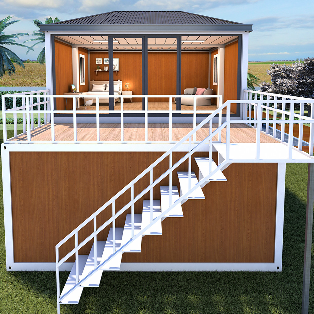 Quick Installed Two Storey Container House Tiny