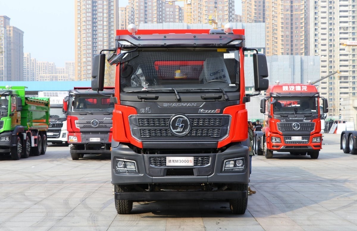 Shacman Delong new M3000 430hp 8X4 6.2m dump trucks high efficiency