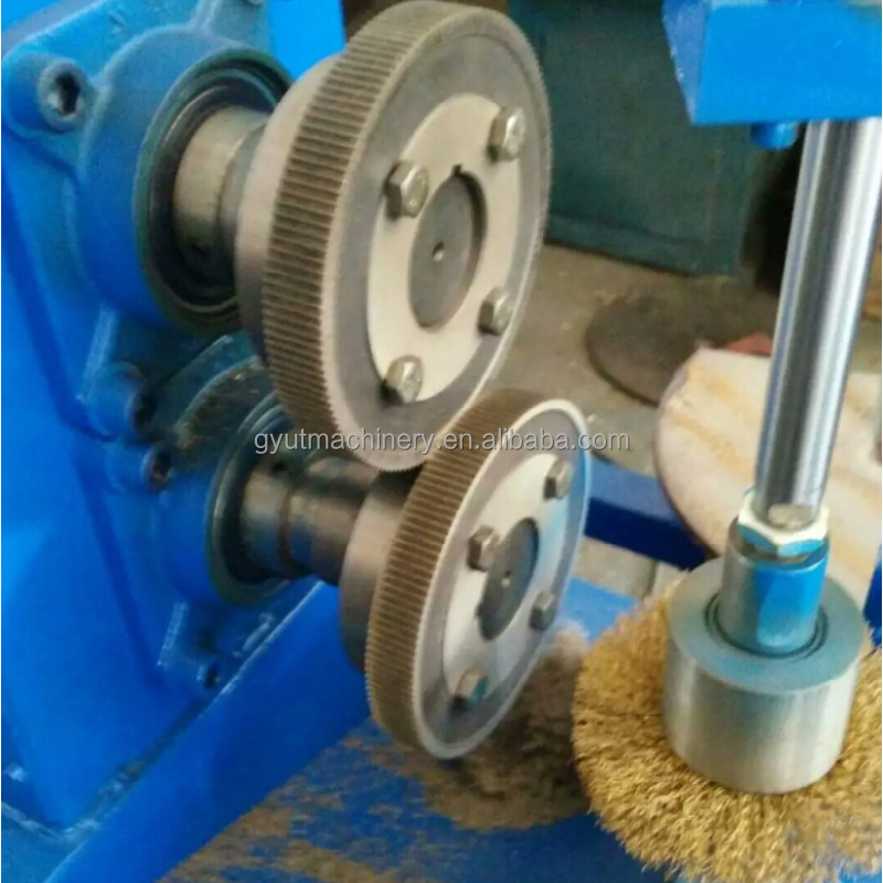 Steel Wire Brush Making Machine for Rust Removal PLC Control 450mm Crimped Wire Wheel