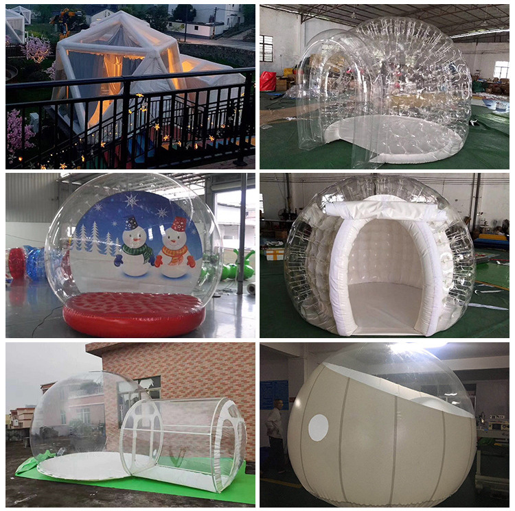 2023 well received transparent material customized size Bubble tent