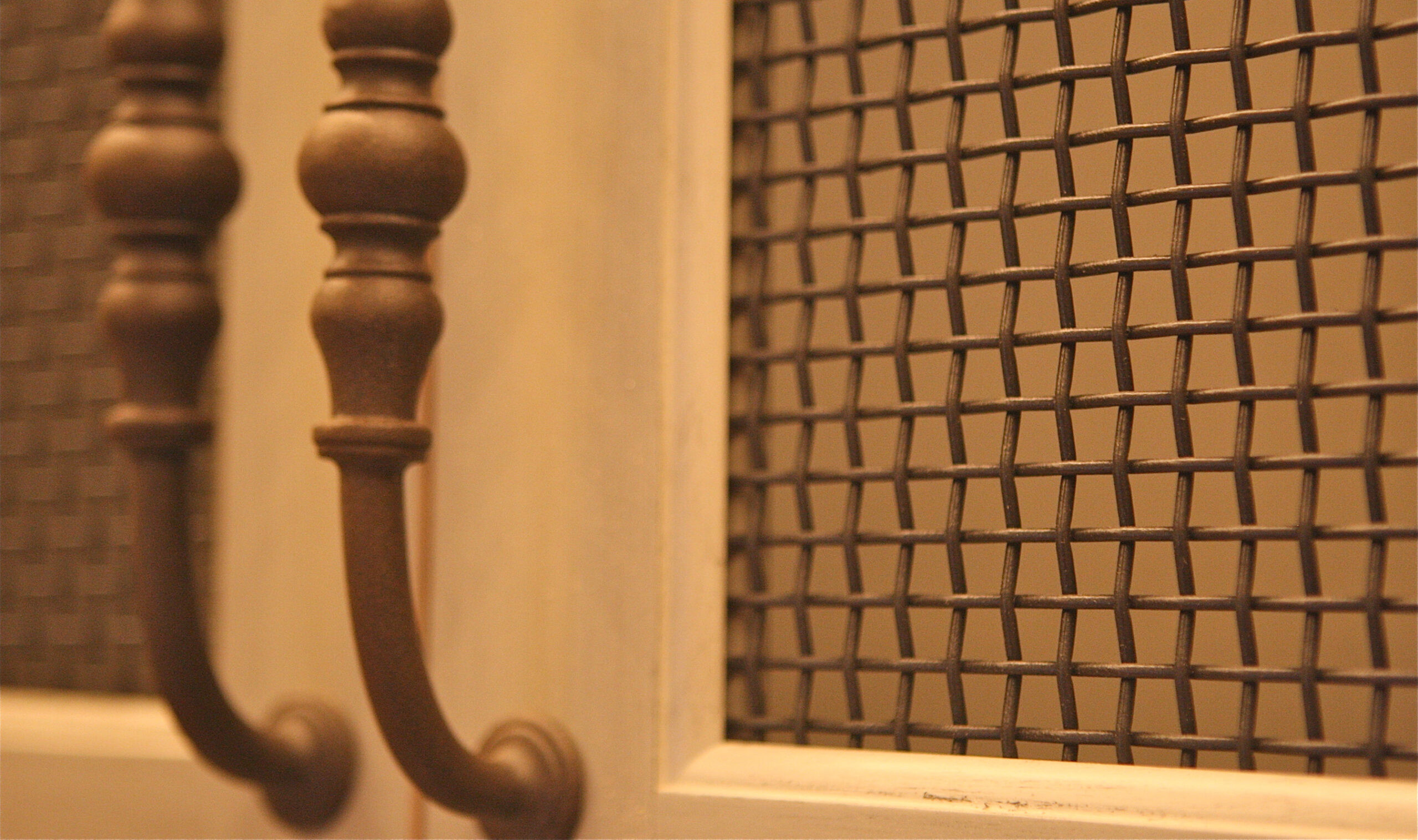 Stainless Steel Anodized Woven Wire Mesh For Architectural Panels For Cabinet
