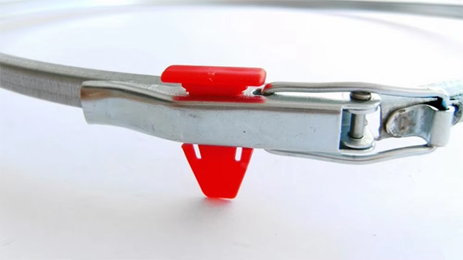 Disposable Plastic Buckle Plastic Sealing Cap For Fiber Drums 3cm Height