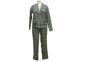 Fireworks Print Girls / Women'S Satin Pajama Sets , Tall Womens Pajamas Homestyle