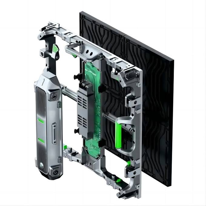 P2.6mm 500x500mm Rental Outdoor LED Display 3840Hz With Removable Power Box 2