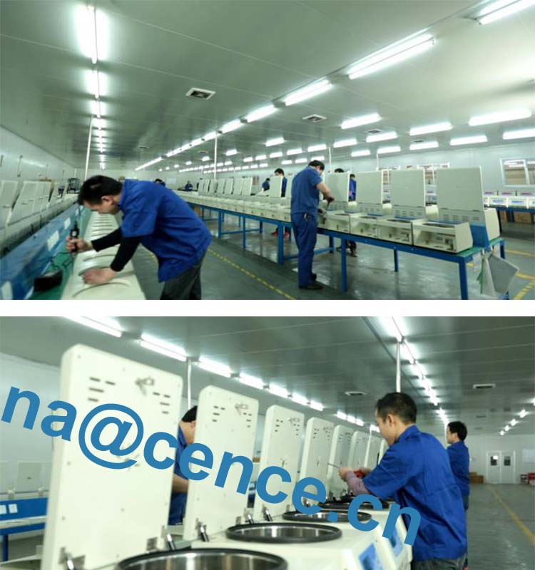 1200W Tabletop High Speed Centrifuge 16000RPM With LCD Display