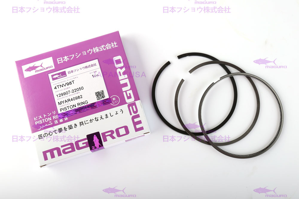YANMAR HD308US-RS Air Compressor Piston Rings OEM 129907-22050