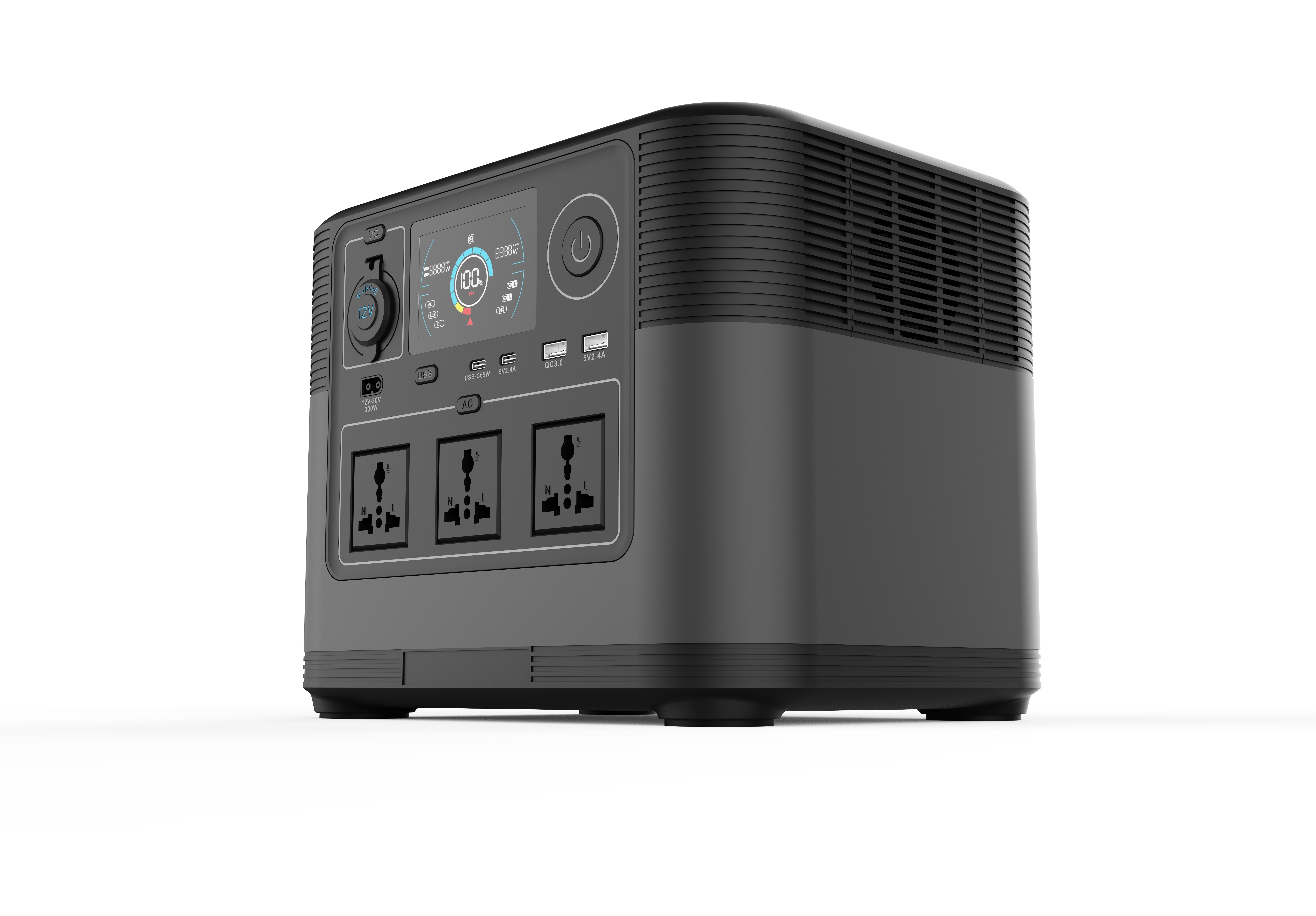 Multifunctional 1008wh Solar Portable Power Station for Solar Grid and Vehicle Charging