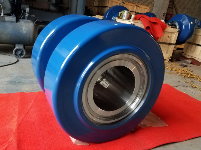 Terex RH120E excavator track roller, Terex RH120E excavator track carrier roller