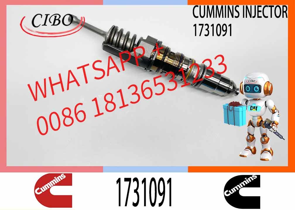 Fuel Inyector isx 15 Diesel X15 Injector 1846351 579253 1731091 579264 for cummins, Scania HPI Engine