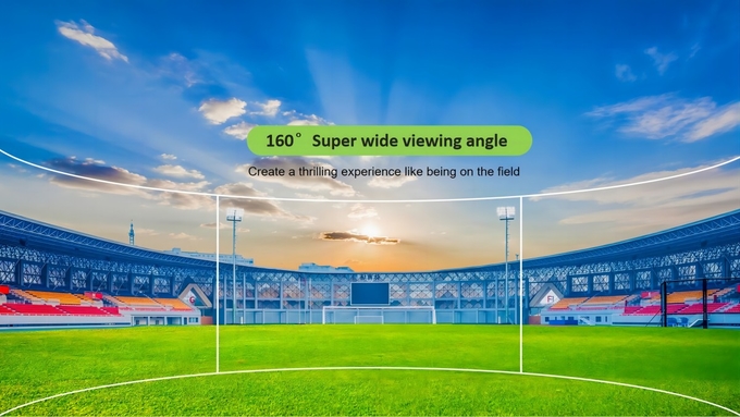 New Design Stadium LED Screen Lightweight Aluminum LED Display Perimeter Banner 13