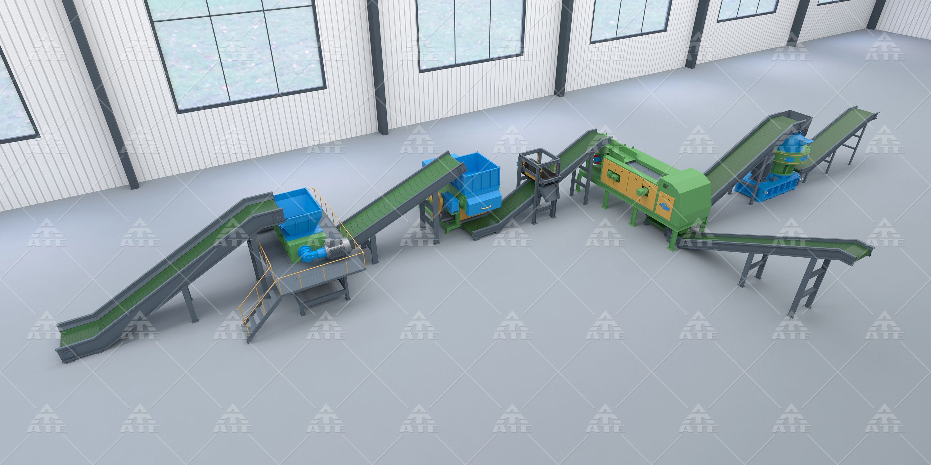 Plastic RDF Cube Briquette Press Machine Cloth RDF Briquette Machine