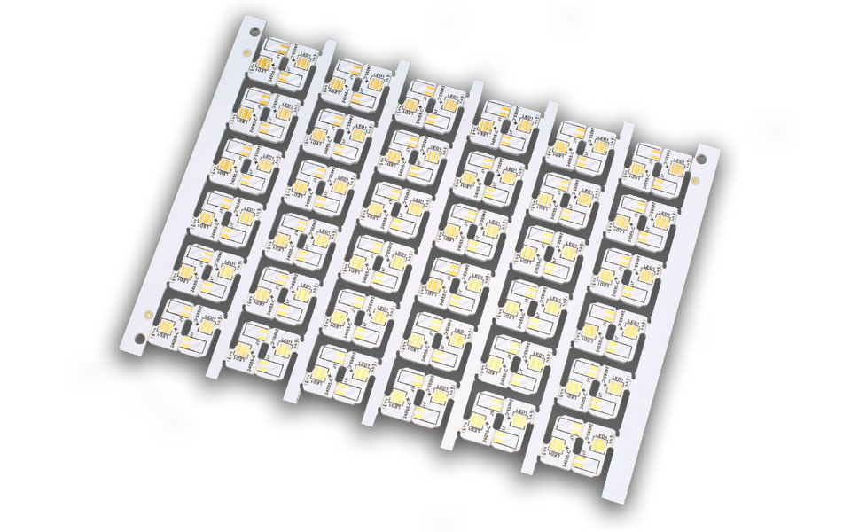 Precision Metal Core Circuit Board MC Rigid PCB For Lumination Equipment
