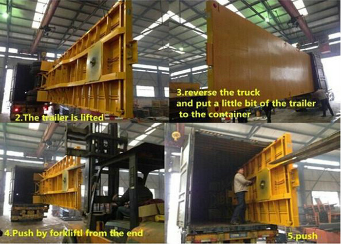 4 Axle 60K Liter Diesel Tank Semi Trailer With First Axle Lifting Aire Bag Spring