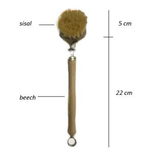 Buy cheap Wooden Cocout Sisal Household Cleaning Brushes 27cm Wooden Washing Up Brush product