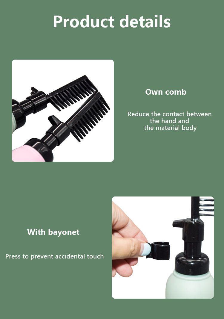 50ml/100ml Hair Dye Bottle With Combe Cosmetic Salon Packaging Hair Care Packaging UKF23