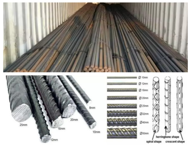 High Strength Concrete Reinforcement Steel Rebar For Construction fabricate OEM