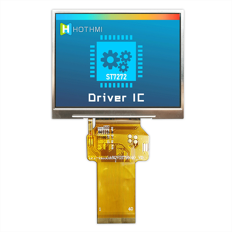 Sunlight Readable TFT LCD Display Modules 3.5 Inch RGB Interface TFT-H035A6QVIST9N40