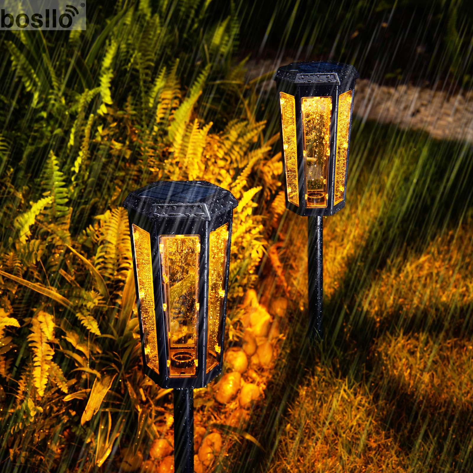 10lm Luminous Flux Solar Powered Garden Lights Illuminate Your Garden with Solar Energy