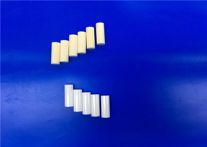 Customized Abrasion Resistant Zirconia Ceramic Rod / Bar / D10 x L100mm