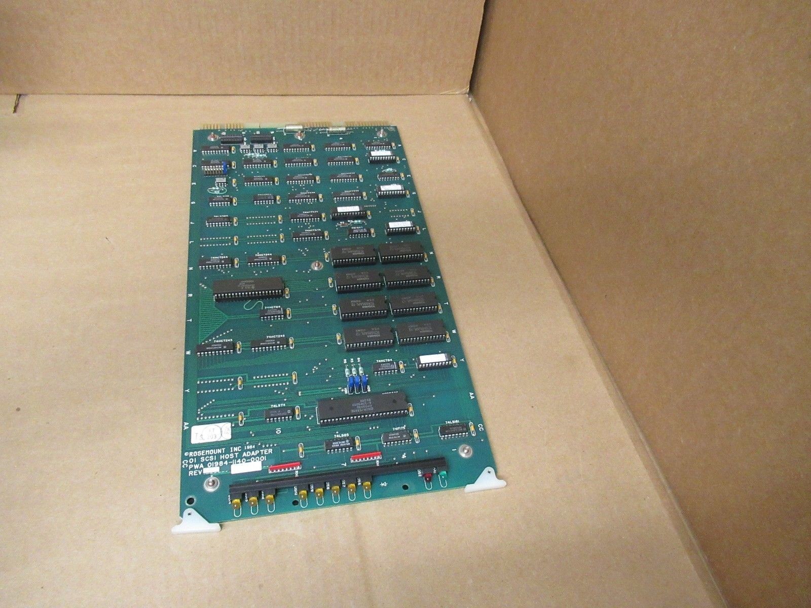 EMERSON 01984-1140-0001 PC BOARD HOST ADAPTER CARD OI SCSI PC Board PLC