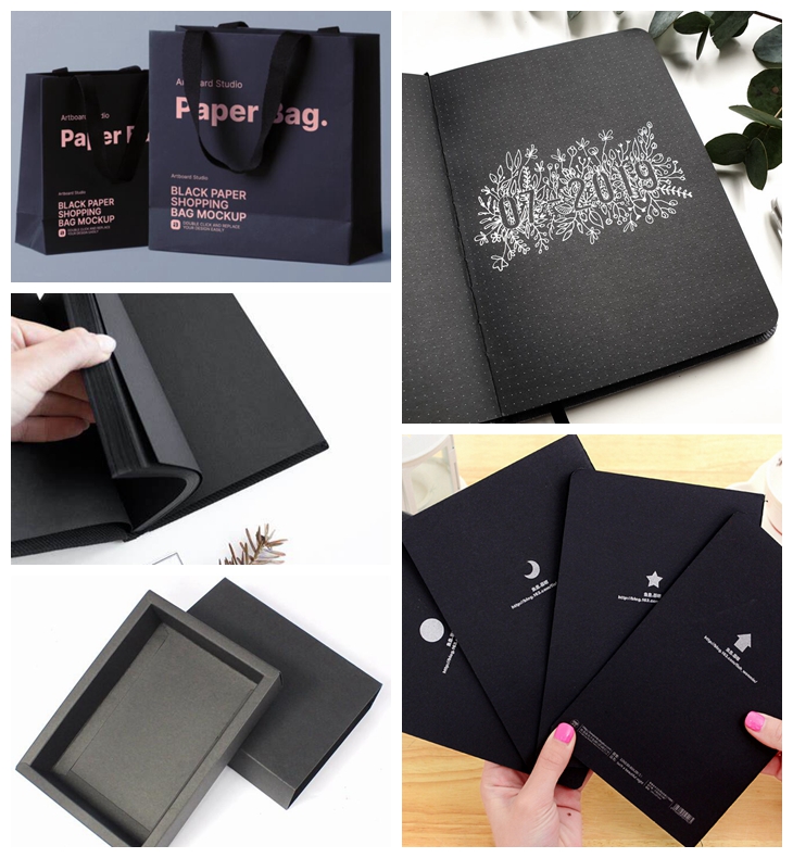 Black card paper