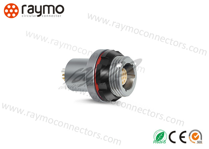 Compact Design Military Circular Connectors 2-16pins Structure High Contact Density