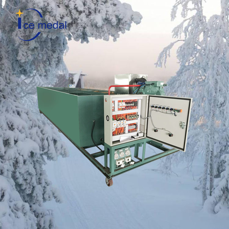 2 Tons Block Ice Machine Commercial Industrial Ice Block Maker 15KW