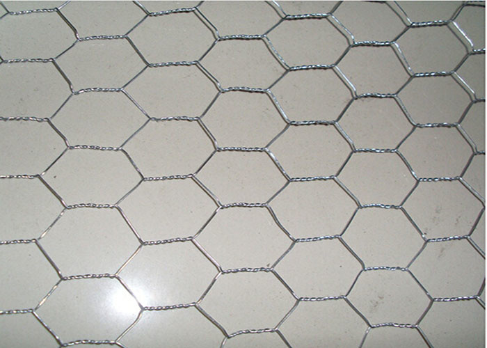 Bwg19 Bwg18 0.55mm 0.7mm Galvanized Hexagonal Wire Mesh