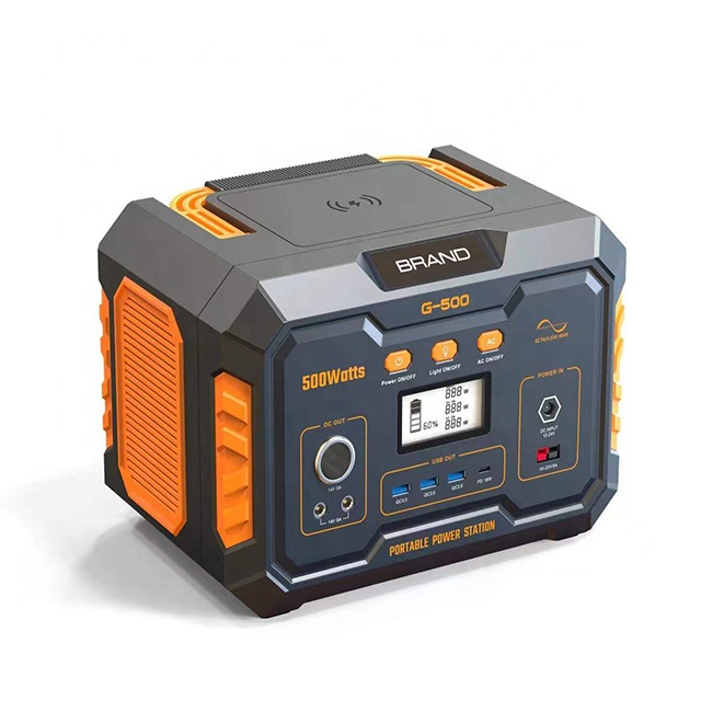 MPPT Controller 500w Portable Solar Power Station For Home And Emergency Situations
