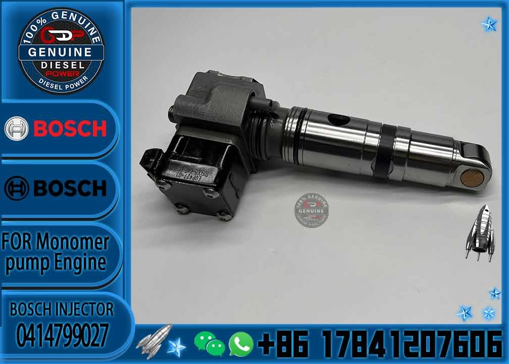 Common Rail Diesel Engine Fuel Injection Unit Pump 0986445102 0414799008 0414799027