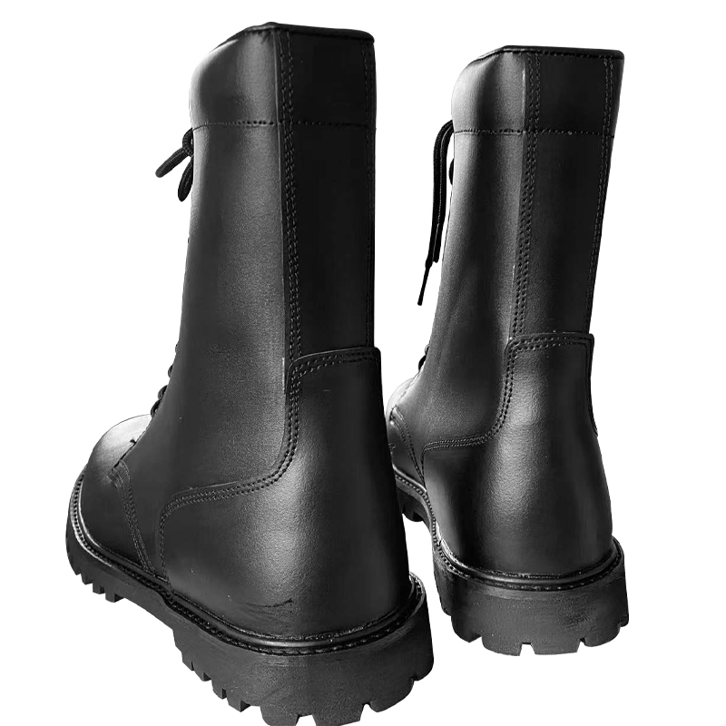 Rubber Outsole GENUINE LEATHER Training Boots for Challenging Workouts
