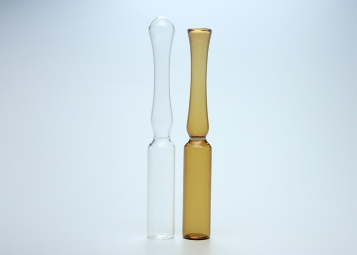 2ml Empty Glass Ampoules Clear And Amber Color For Injection Medicine ISO Certificated