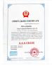 Sichuan Jianghong Cable Manufacture Co., Ltd. Certifications