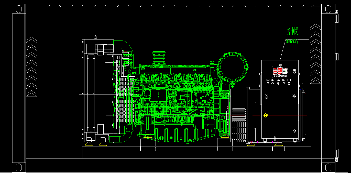320KW Guangxi Yuchai Diesel Generator Set with Smargen Control Panel Desert Backup Power Solution
