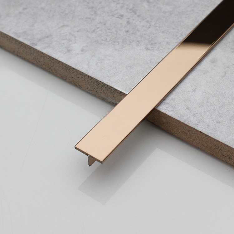 2mm Stainless Steel Outside Corner Trim Metal Edge Trim For Ceramic Tile