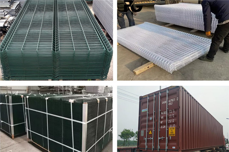 Welded Wire Fence Green Garden V Mesh Fencing Trellis Fold Galvanized Wire Mesh