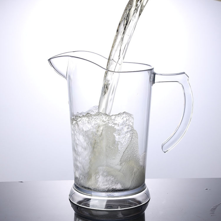 800ml Plastic Beer Pitcher Cold Water Jug Shatterproof Recyclable