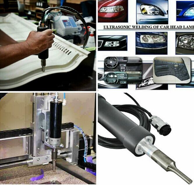 High Frequency Ultrasonic Spot Welding Machine Cylinder Type Shaped CE